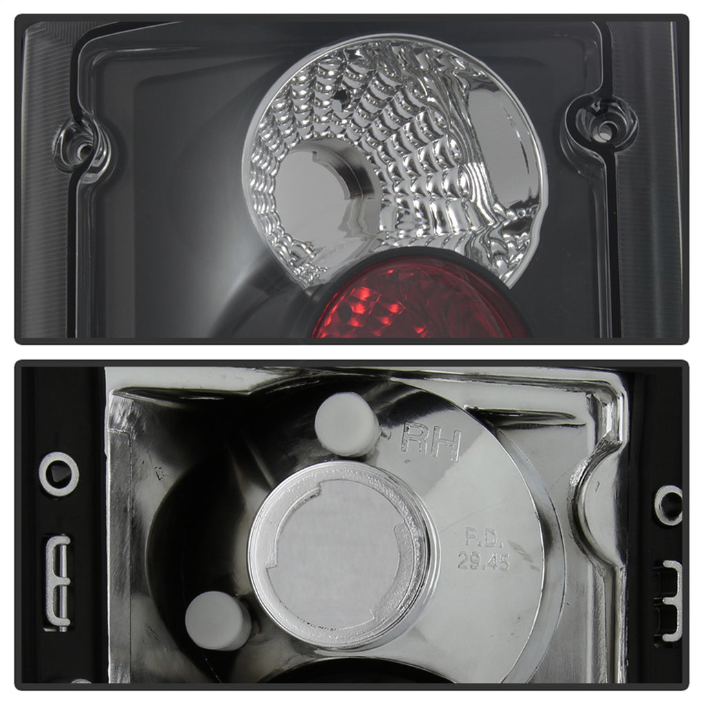 Spyder Auto 5002914 Euro Style Tail Lights for Select Ford E-150, Ford E-150 Club Wagon, Ford E-150 Econoline, Ford E-150 Econoline Club Wagon, Ford E-250, Ford E-250 Econoline, Ford E-350 Club Wagon, Ford E-350 Econoline, Ford E-350 Econoline Club