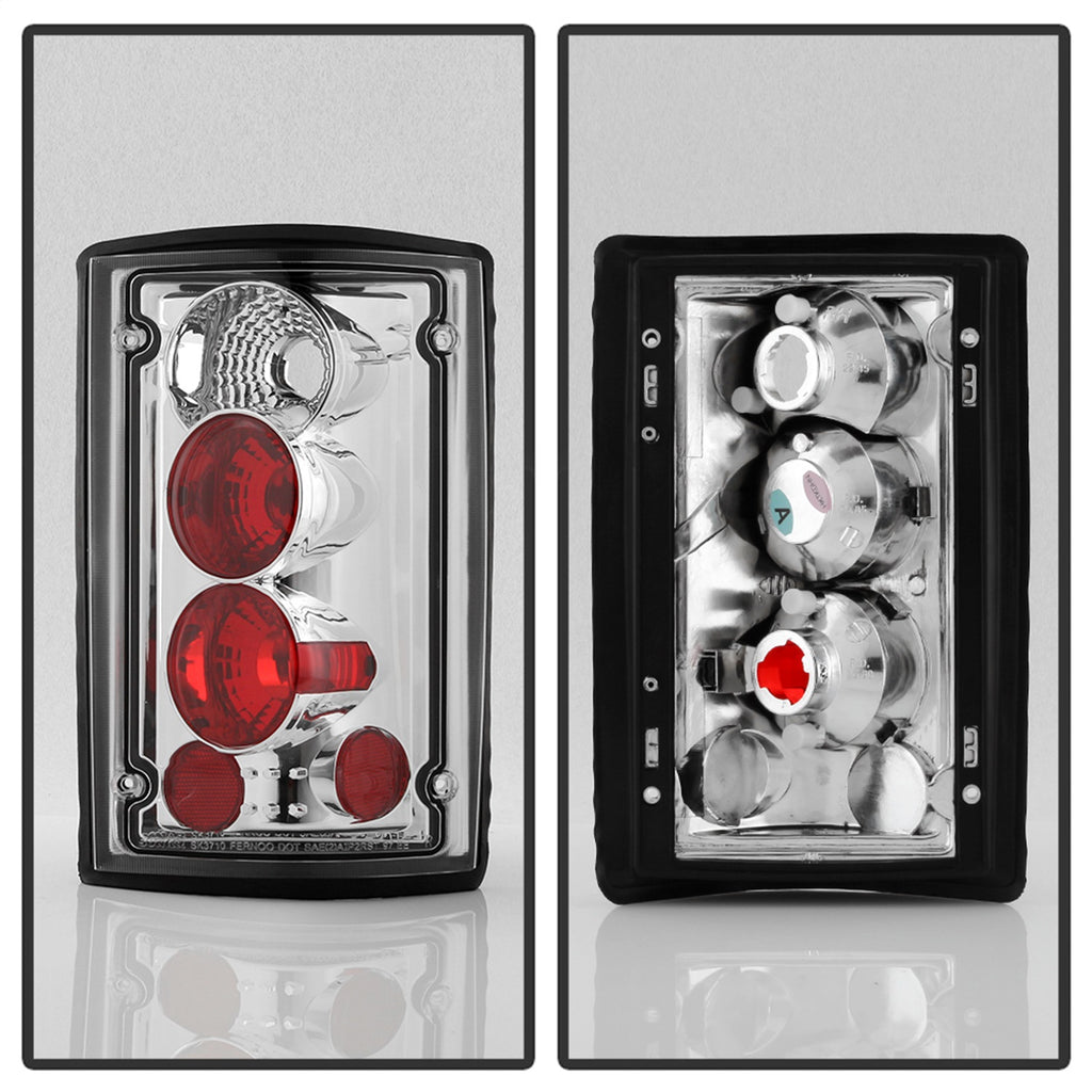 Spyder Auto 5002921 Euro Style Tail Lights for Select Ford E-150, Ford E-150 Club Wagon, Ford E-150 Econoline, Ford E-150 Econoline Club Wagon, Ford E-250, Ford E-250 Econoline, Ford E-350 Club Wagon, Ford E-350 Econoline, Ford E-350 Econoline Club