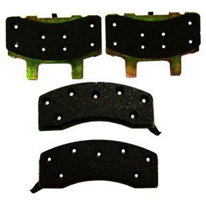 Crown Automotive Jeep Replacement 5003163AA Front Brake Pad Set for 1997-1999 Dodge Ram 2500 w/ Dana 44 Front Axle for Select Dodge Ram