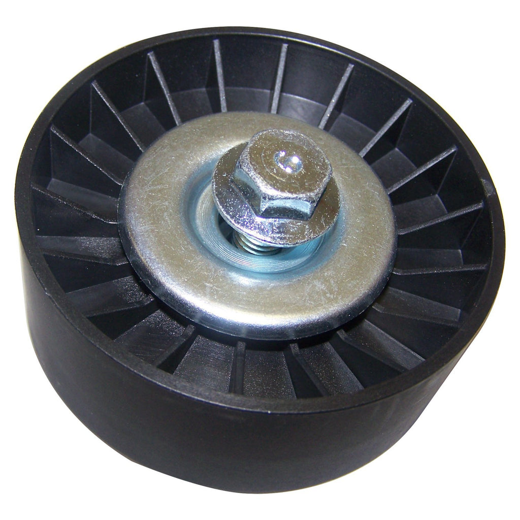 Crown Automotive Jeep Replacement 5003567AA Drive Belt Idler Pulley for 98+ Jeep XJ Cherokee, ZJ Grand Cherokee w/ 2.5L Dsl. for Select Jeep Cherokee, Jeep Grand Cherokee