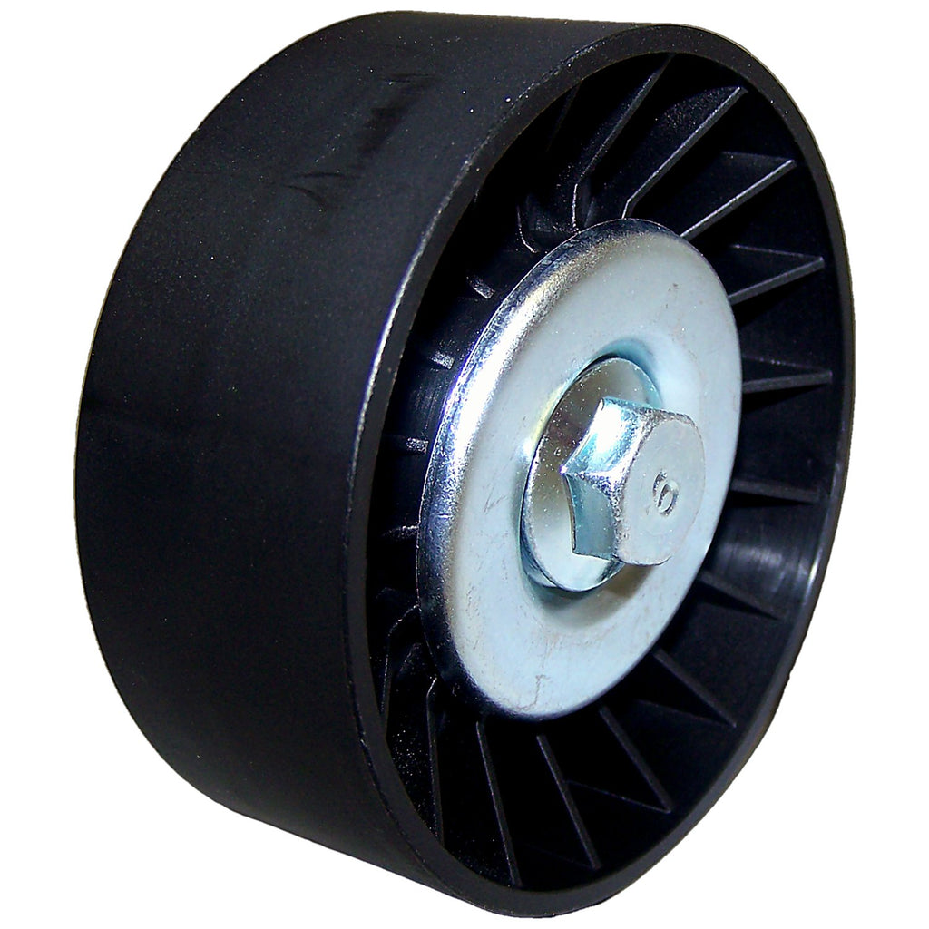 Crown Automotive Jeep Replacement 5003567AA Drive Belt Idler Pulley for 98+ Jeep XJ Cherokee, ZJ Grand Cherokee w/ 2.5L Dsl. for Select Jeep Cherokee, Jeep Grand Cherokee