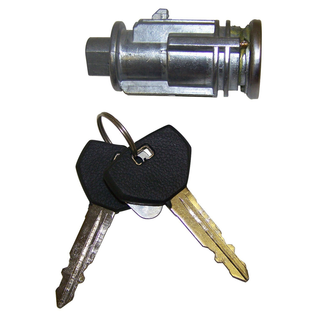 Crown Automotive Jeep Replacement 5003843AAK Coded Ignition Cylinder with 2 Non-Transponder Keys for Select 97-07 Jeep Models