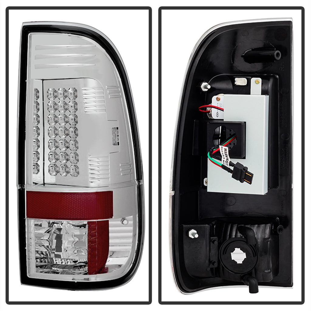 Spyder Auto 5003904 LED Tail Lights for Select Ford F-250 Super Duty, Ford F-350 Super Duty, Ford F-450 Super Duty