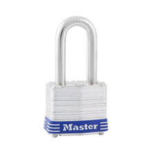 Load image into Gallery viewer, Master Lock 3DLF 1-9/16in (40mm) Wide Laminated Steel Pin Tumbler Padlock with 1-1/2 (38mm) Shackle
