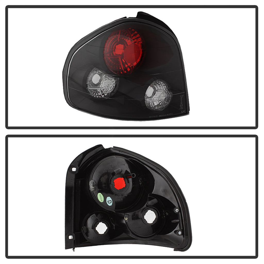 Spyder Auto 5005359 Euro Style Tail Lights for Select Hyundai Santa Fe