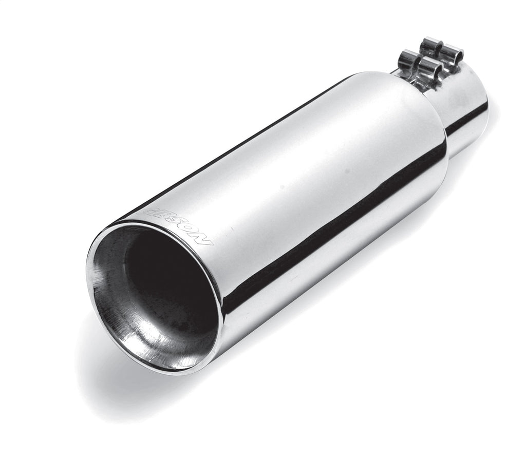 Gibson Performance Exhaust 500546 Stainless Steel Tip>Double Walled Straight Tip
