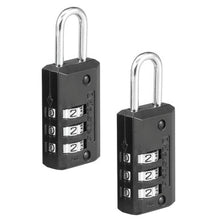 Load image into Gallery viewer, Master Lock 646T 13/16in (20mm) Wide Set Your Own Combination Lock; 2-Pack