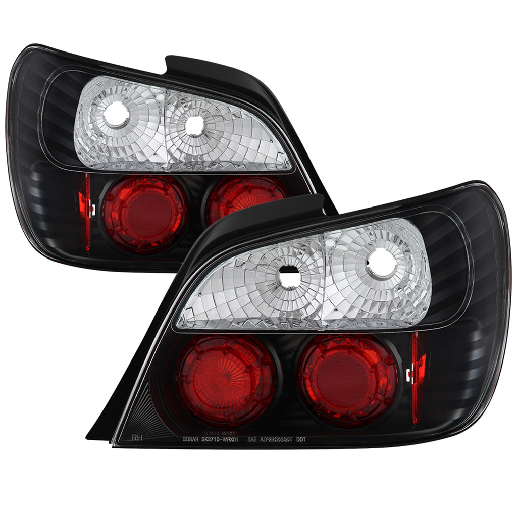 Spyder Auto 5007193 Euro Style Tail Lights for Select Subaru Impreza