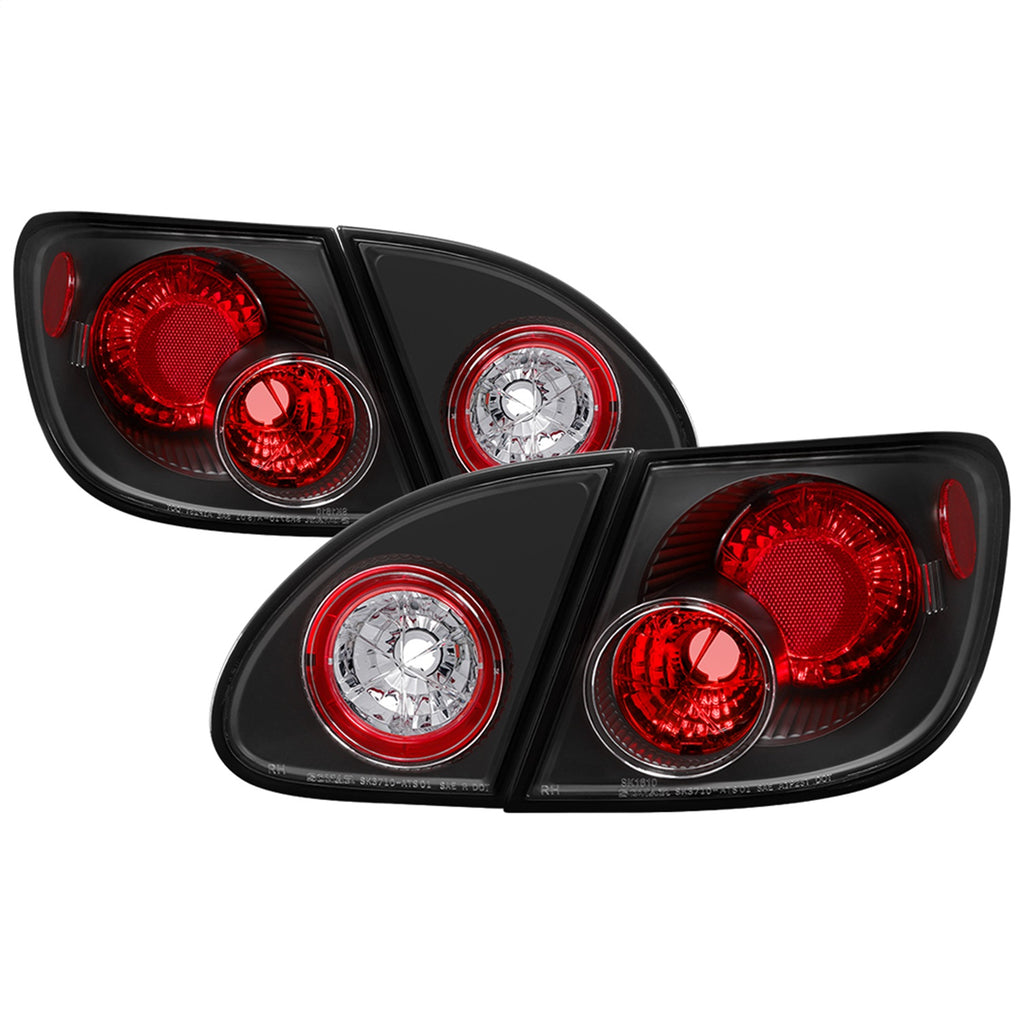 Spyder Auto 5007339 Euro Style Tail Lights for Select Toyota Corolla