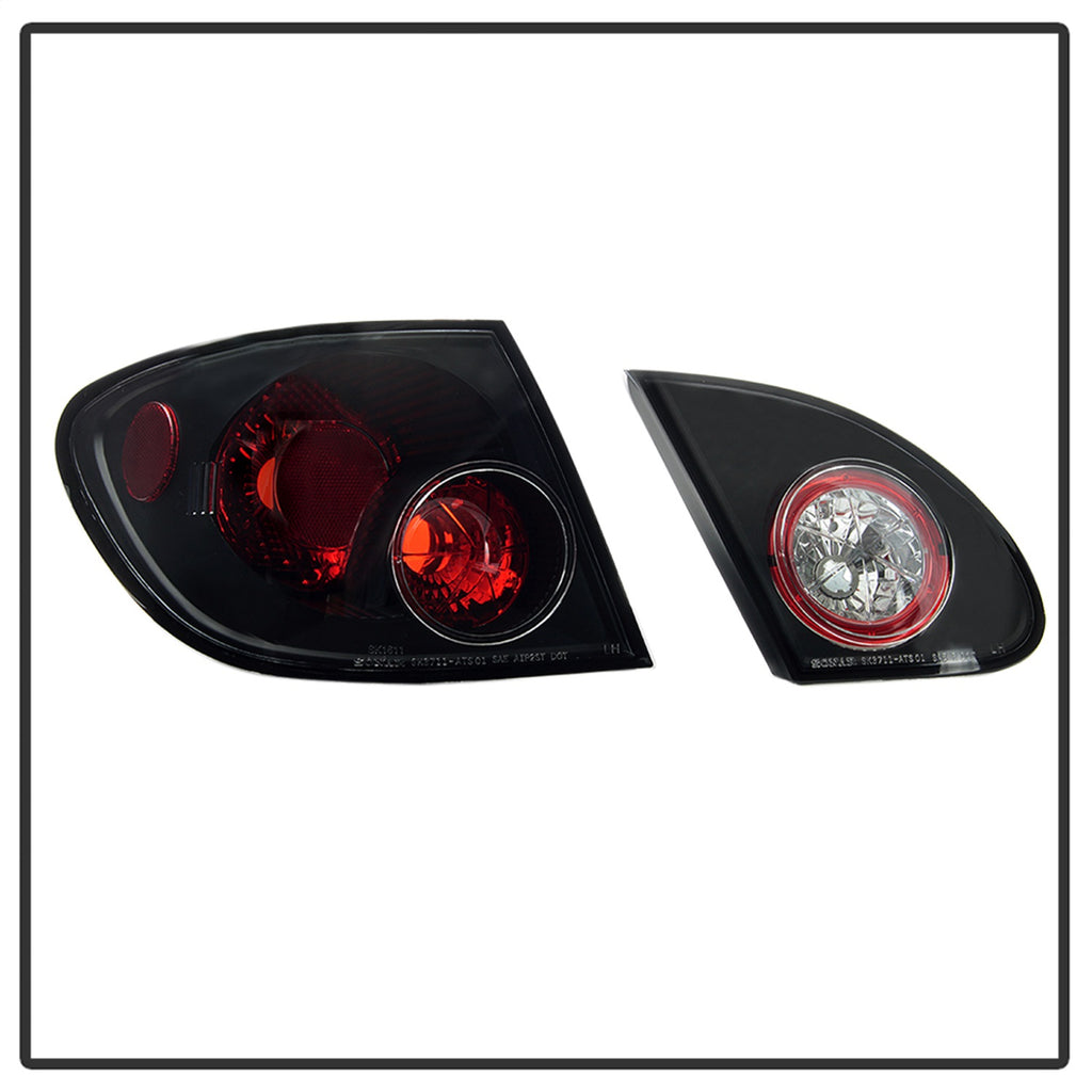 Spyder Auto 5007339 Euro Style Tail Lights for Select Toyota Corolla