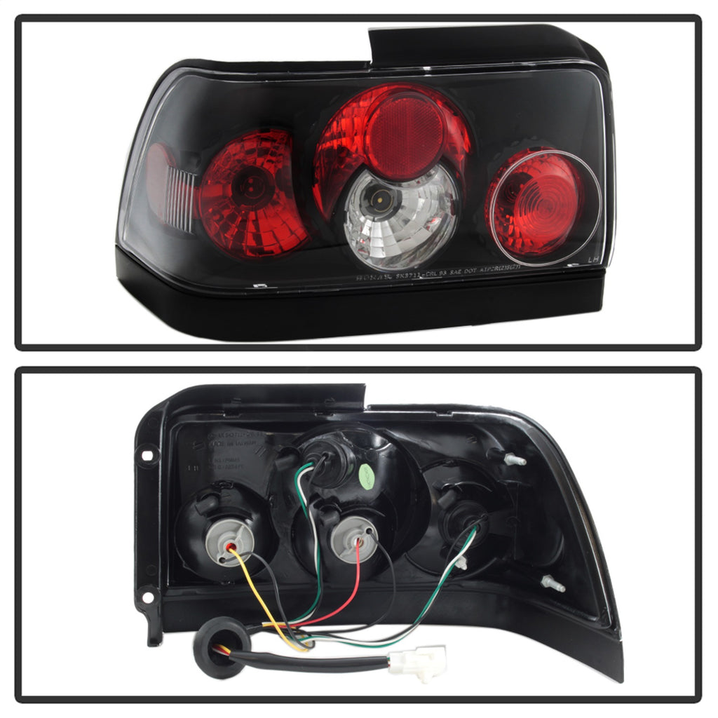Spyder Auto 5007407 Euro Style Tail Lights for Select Toyota Corolla