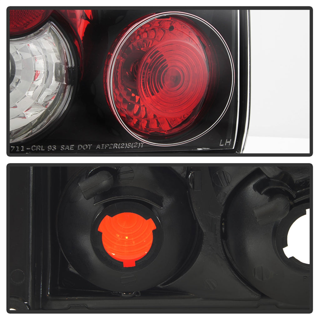 Spyder Auto 5007407 Euro Style Tail Lights for Select Toyota Corolla