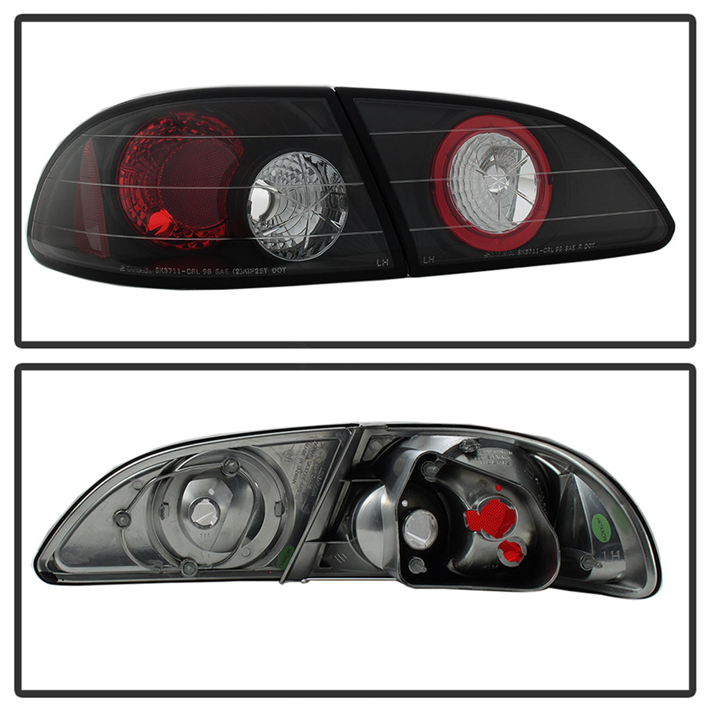 Spyder Auto 5007476 Euro Style Tail Lights for Select Toyota Corolla