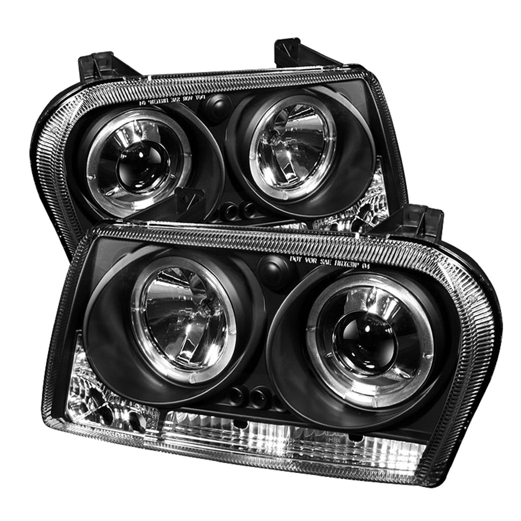 Spyder Auto 5008008 Halo LED Projector Headlights for Select Chrysler 300