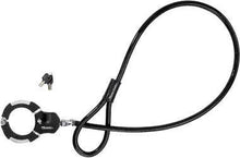 Load image into Gallery viewer, Master Lock 8295DPSCC Street Cuff® Keyed Cable Lock, 5/8 in Dia x 6 ft L Braided Steel Cable, Black, Braided/Hardened Steel Body