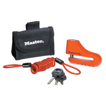 Load image into Gallery viewer, Master Lock 8304DPS 3in (8cm) Disc Brake Lock with Steel Shackle
