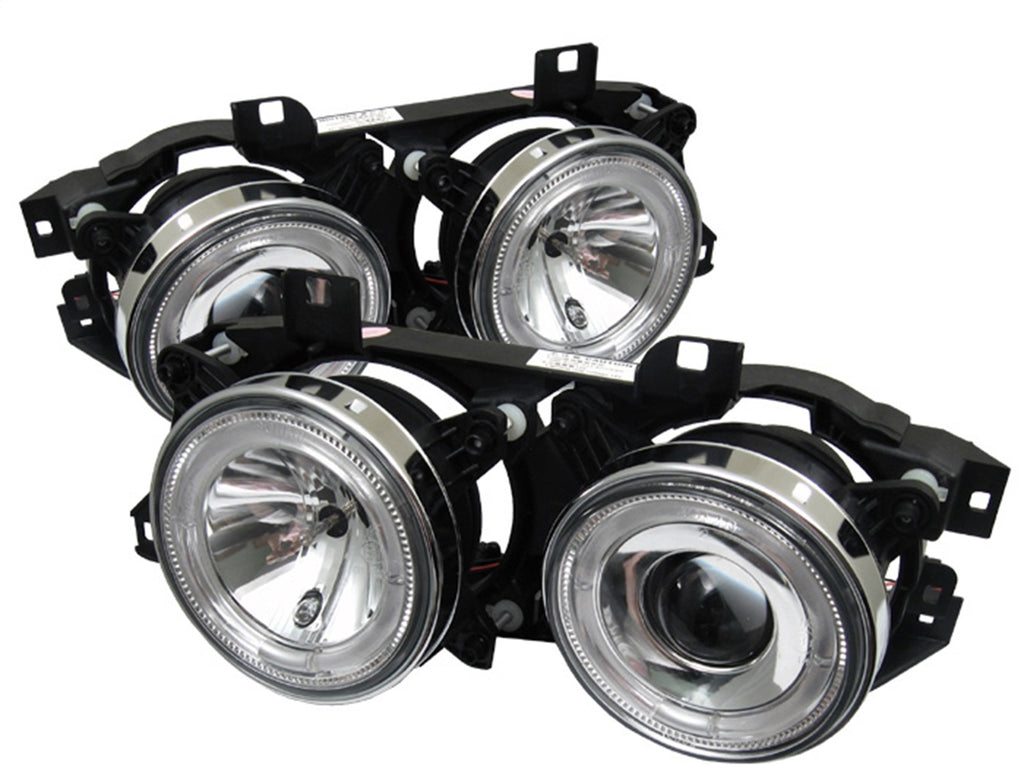 Spyder Auto 5008732 Halo Projector Headlights for Select BMW 525i, BMW 525iT, BMW 530i, BMW 535i, BMW 540i, BMW 735i, BMW 735iL