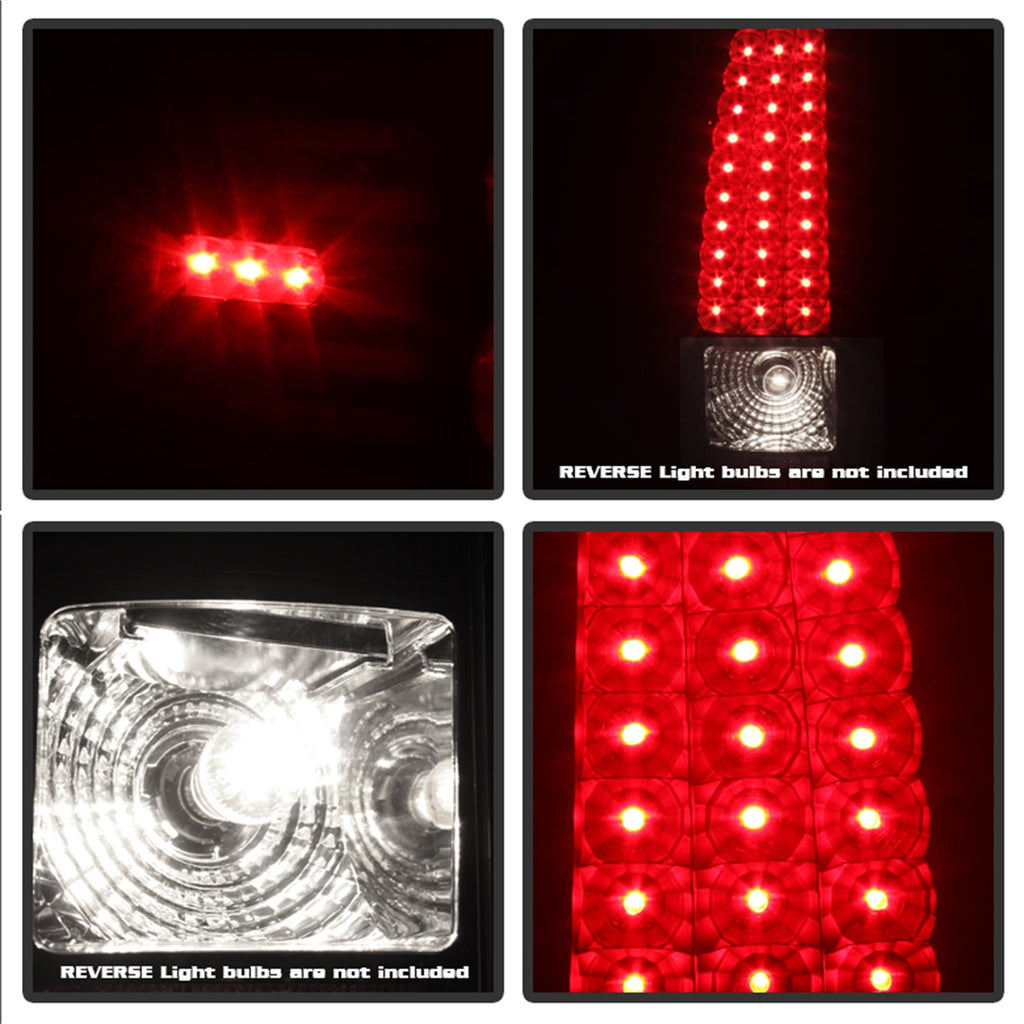 Spyder Auto 5008763 XTune LED Tail Lights for Select Chevrolet Silverado 1500, Chevrolet Silverado Classic, Chevrolet Silverado 2500, Chevrolet Silverado HD, Chevrolet Silverado HD Classic, Chevrolet Silverado 3500, Chevrolet Silverado Classic