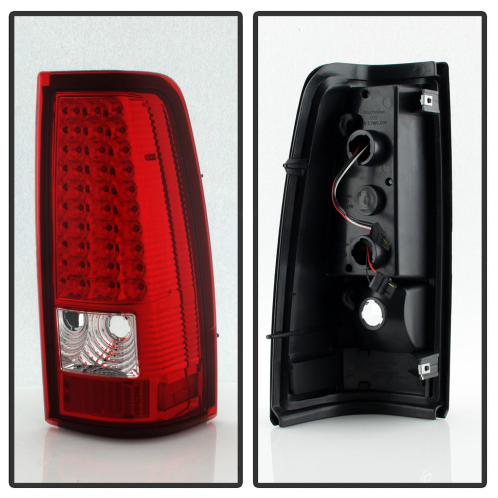 Spyder Auto 5008831 XTune LED Tail Lights for Select Chevrolet Silverado 1500, Chevrolet Silverado 2500, Chevrolet Silverado 3500, GMC Sierra 1500, GMC Sierra Classic, GMC Sierra 2500, GMC Sierra HD Classic, GMC Sierra 3500, GMC Sierra Classic