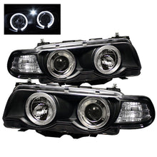 Load image into Gallery viewer, Spyder Auto 5008862 Halo Amber Projector Headlights for Select BMW 740i, BMW 740iL, BMW 750iL
