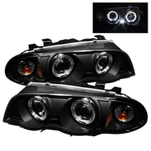Load image into Gallery viewer, Spyder Auto 5008947 Halo Amber Projector Headlights for Select BMW 320i, BMW 323i, BMW 325i, BMW 325xi, BMW 328i, BMW 330i, BMW 330xi