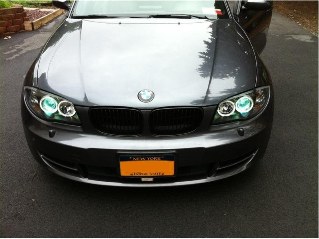 Spyder Auto 5008985 Halo Projector Headlights for Select BMW 1 Series M, BMW 128i, BMW 135i