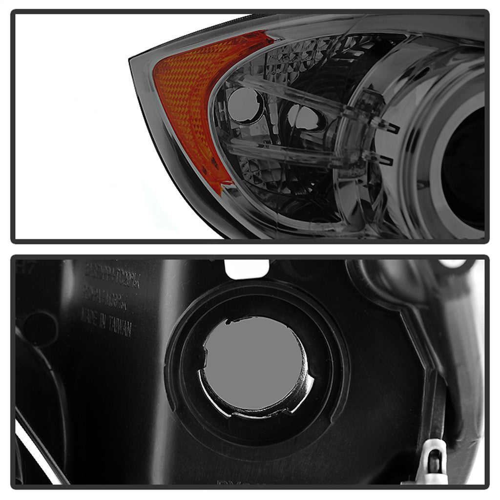 Spyder Auto 5009029 Halo Amber Projector Headlights for Select BMW 323i, BMW 325i, BMW 325xi, BMW 328i, BMW 328xi, BMW 330i, BMW 330xi, BMW 335i, BMW 335xi
