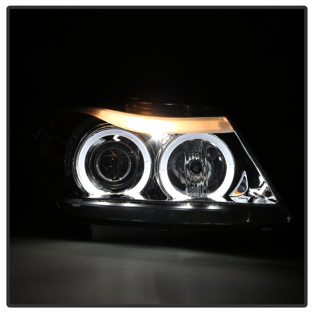 Spyder Auto 5009029 Halo Amber Projector Headlights for Select BMW 323i, BMW 325i, BMW 325xi, BMW 328i, BMW 328xi, BMW 330i, BMW 330xi, BMW 335i, BMW 335xi