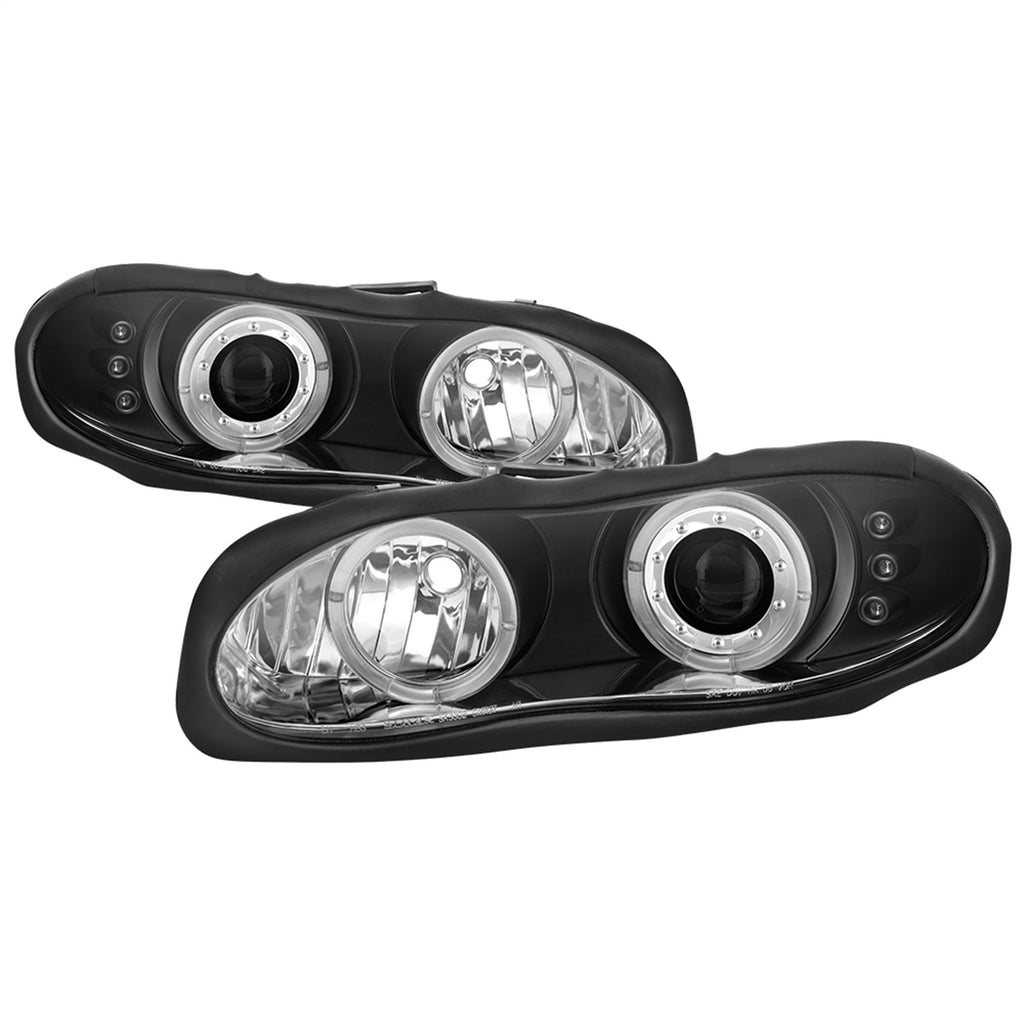 Spyder Auto 5009234 Halo LED Projector Headlights for Select Chevrolet Camaro