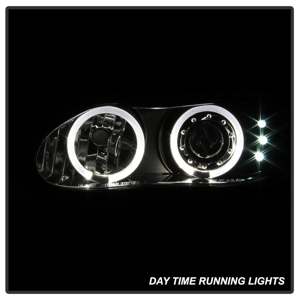 Spyder Auto 5009234 Halo LED Projector Headlights for Select Chevrolet Camaro