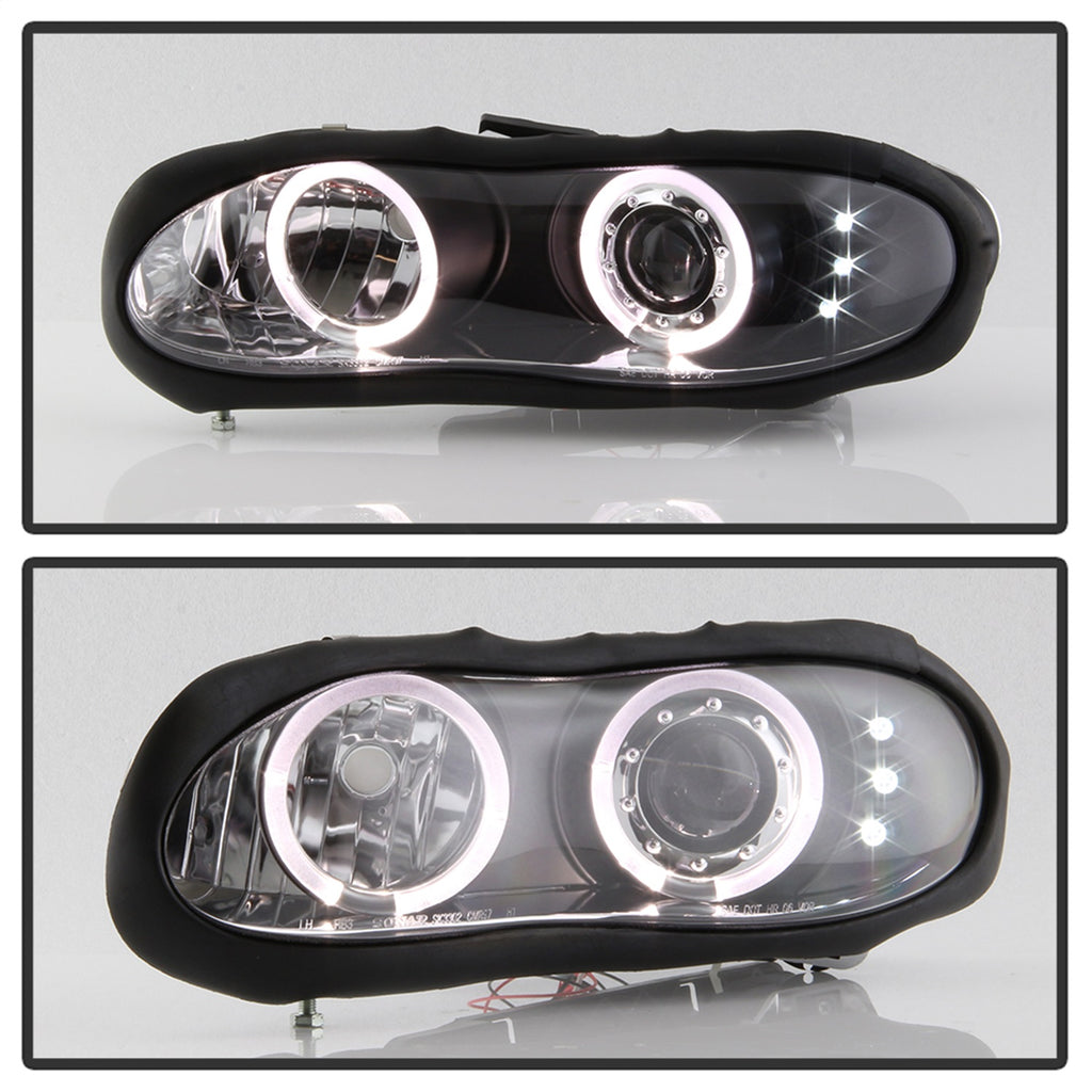 Spyder Auto 5009234 Halo LED Projector Headlights for Select Chevrolet Camaro