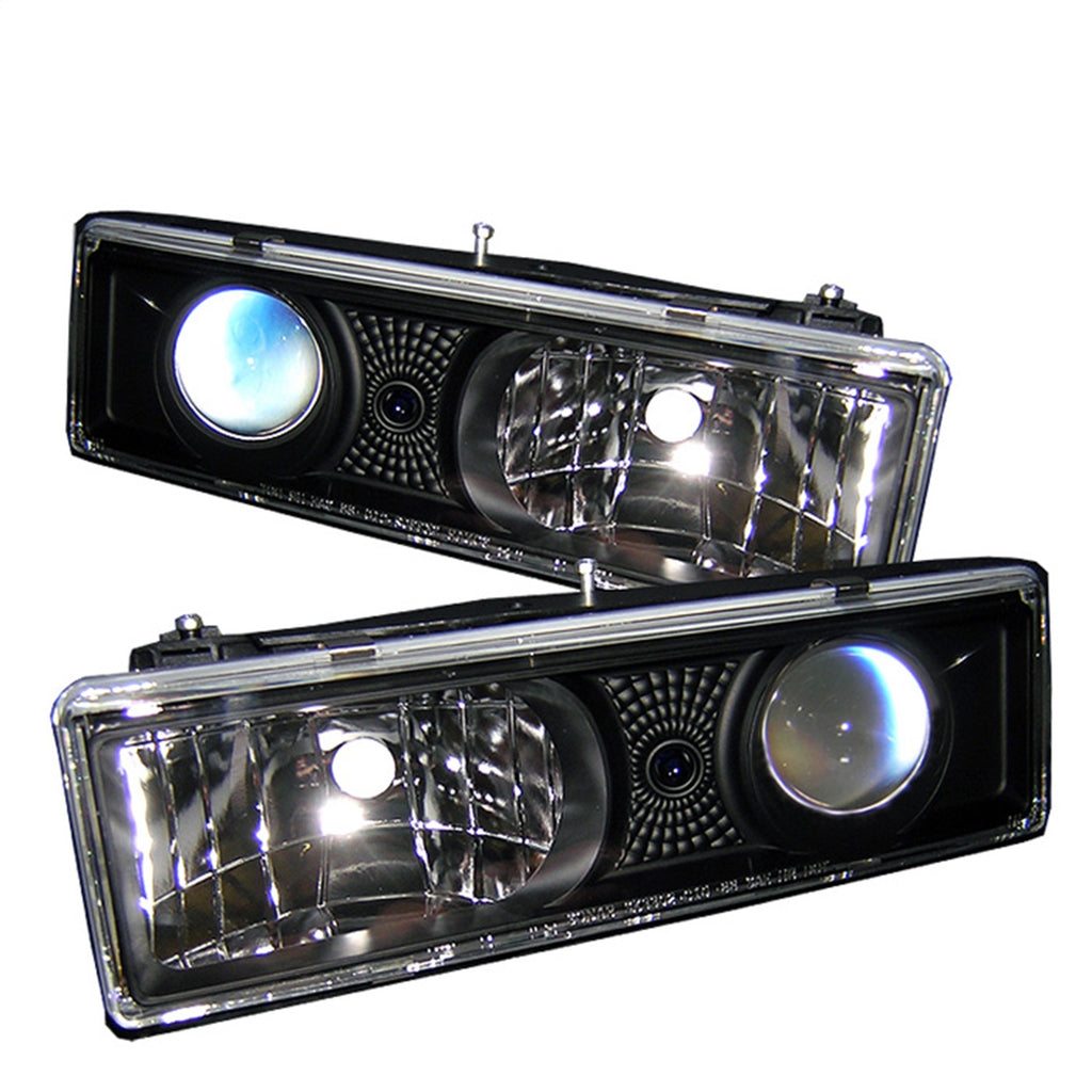 Spyder Auto 5009289 Projector Headlights for Select Chevrolet C1500, Chevrolet C2500, Chevrolet C3500, Chevrolet K1500, Chevrolet K2500, Chevrolet K3500, Chevrolet R2500, Chevrolet R3500, Chevrolet Tahoe, Chevrolet V3500, GMC C1500, GMC C2500, GMC C3500,