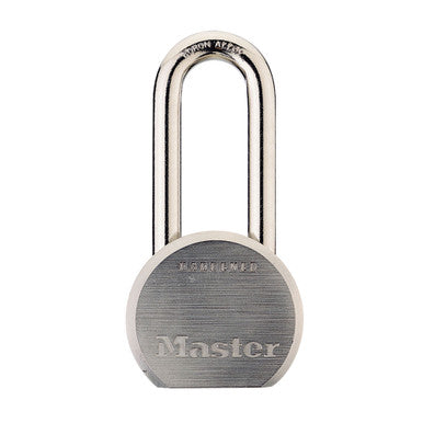 Master Lock 930DLHPF 2-1/2in (64mm) Wide Solid Steel Body Padlock with 2in (51mm) Shackle