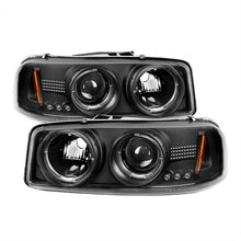 Load image into Gallery viewer, Spyder Auto 5009357 Projector Headlights for Select GMC Sierra 1500, GMC Sierra Classic, GMC Sierra HD, GMC Sierra 2500, GMC Sierra HD, GMC Sierra 3500, GMC Yukon, GMC Yukon XL