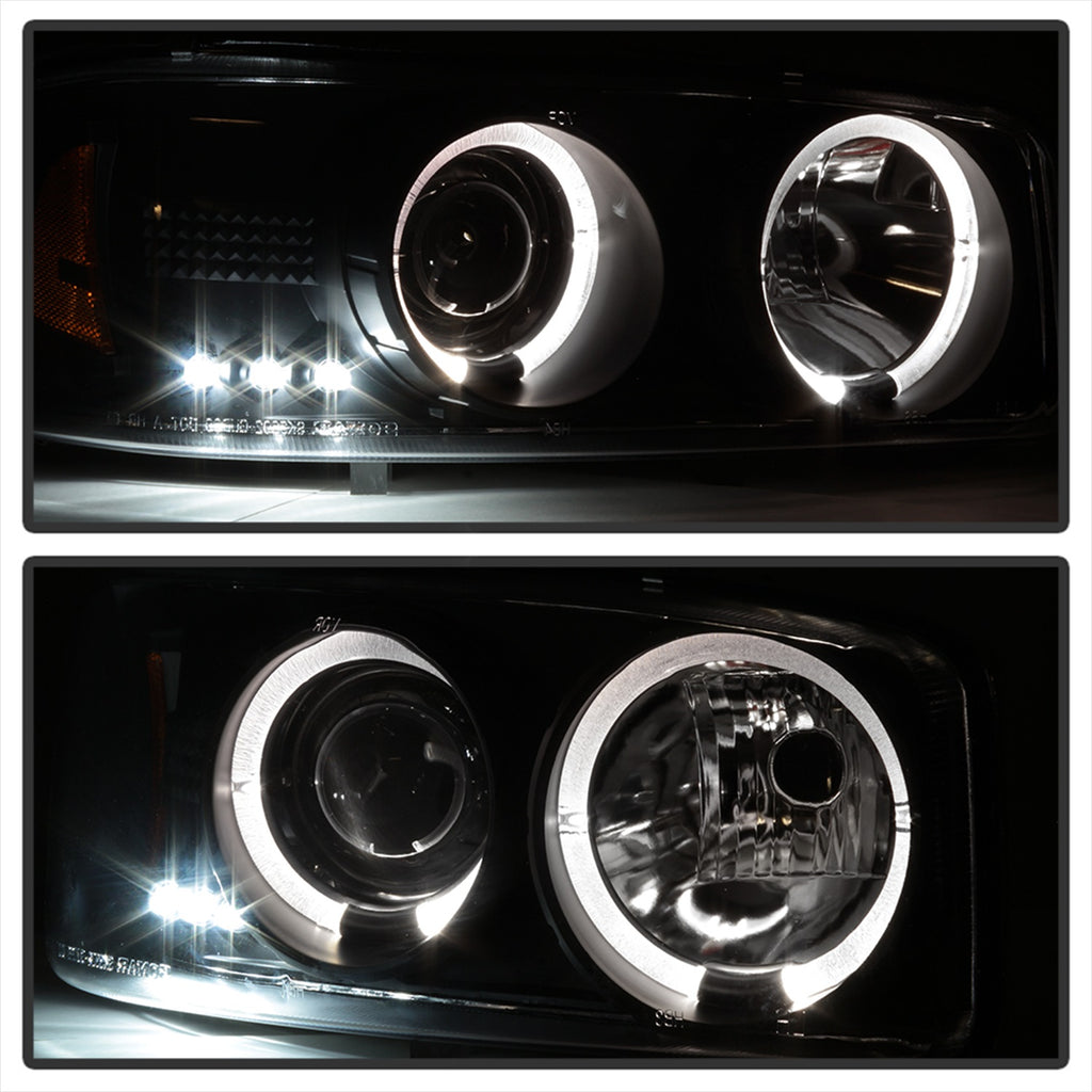 Spyder Auto 5009357 Projector Headlights for Select GMC Sierra 1500, GMC Sierra Classic, GMC Sierra HD, GMC Sierra 2500, GMC Sierra HD, GMC Sierra 3500, GMC Yukon, GMC Yukon XL