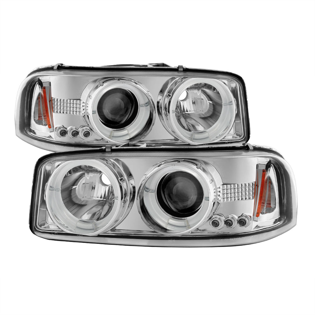Spyder Auto 5009364 Projector Headlights for Select GMC Sierra 1500, GMC Sierra Classic, GMC Sierra HD, GMC Sierra 2500, GMC Sierra HD, GMC Sierra 3500, GMC Yukon, GMC Yukon XL