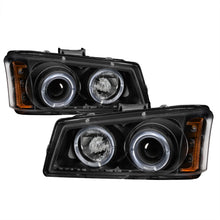 Load image into Gallery viewer, Spyder Auto 5009456 Halo LED Projector Headlights for Select Chevrolet Avalanche 1500, Chevrolet Avalanche 2500, Chevrolet Silverado 1500, Chevrolet Silverado HD, Chevrolet Silverado HD Classic, Chevrolet Silverado 2500, Chevrolet Silverado HD, Chevrolet