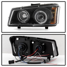 Load image into Gallery viewer, Spyder Auto 5009456 Halo LED Projector Headlights for Select Chevrolet Avalanche 1500, Chevrolet Avalanche 2500, Chevrolet Silverado 1500, Chevrolet Silverado HD, Chevrolet Silverado HD Classic, Chevrolet Silverado 2500, Chevrolet Silverado HD, Chevrolet