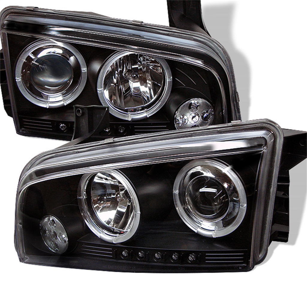 Spyder Auto 5009739 Halo LED Projector Headlights for Select Dodge Charger