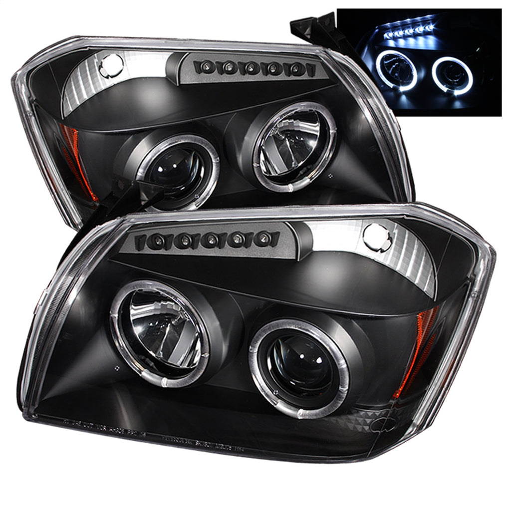 Spyder Auto 5009876 Halo LED Projector Headlights for Select Dodge Magnum