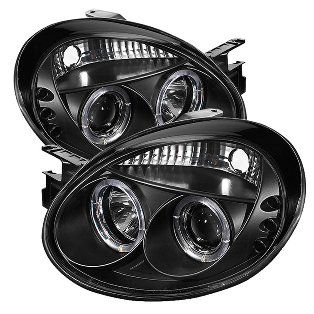 Spyder Auto 5009920 Halo LED Projector Headlights for Select Dodge Neon