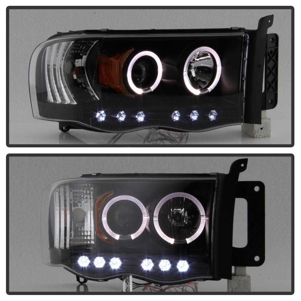 Spyder Auto 5009975 Halo LED Projector Headlights for Select Dodge Ram 1500, Dodge Ram 2500, Dodge Ram