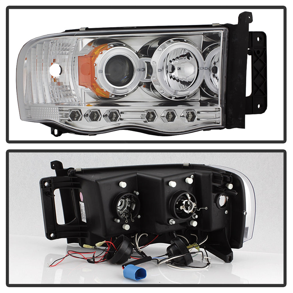 Spyder Auto 5009982 Halo LED Projector Headlights for Select Dodge Ram 1500, Dodge Ram 2500, Dodge Ram