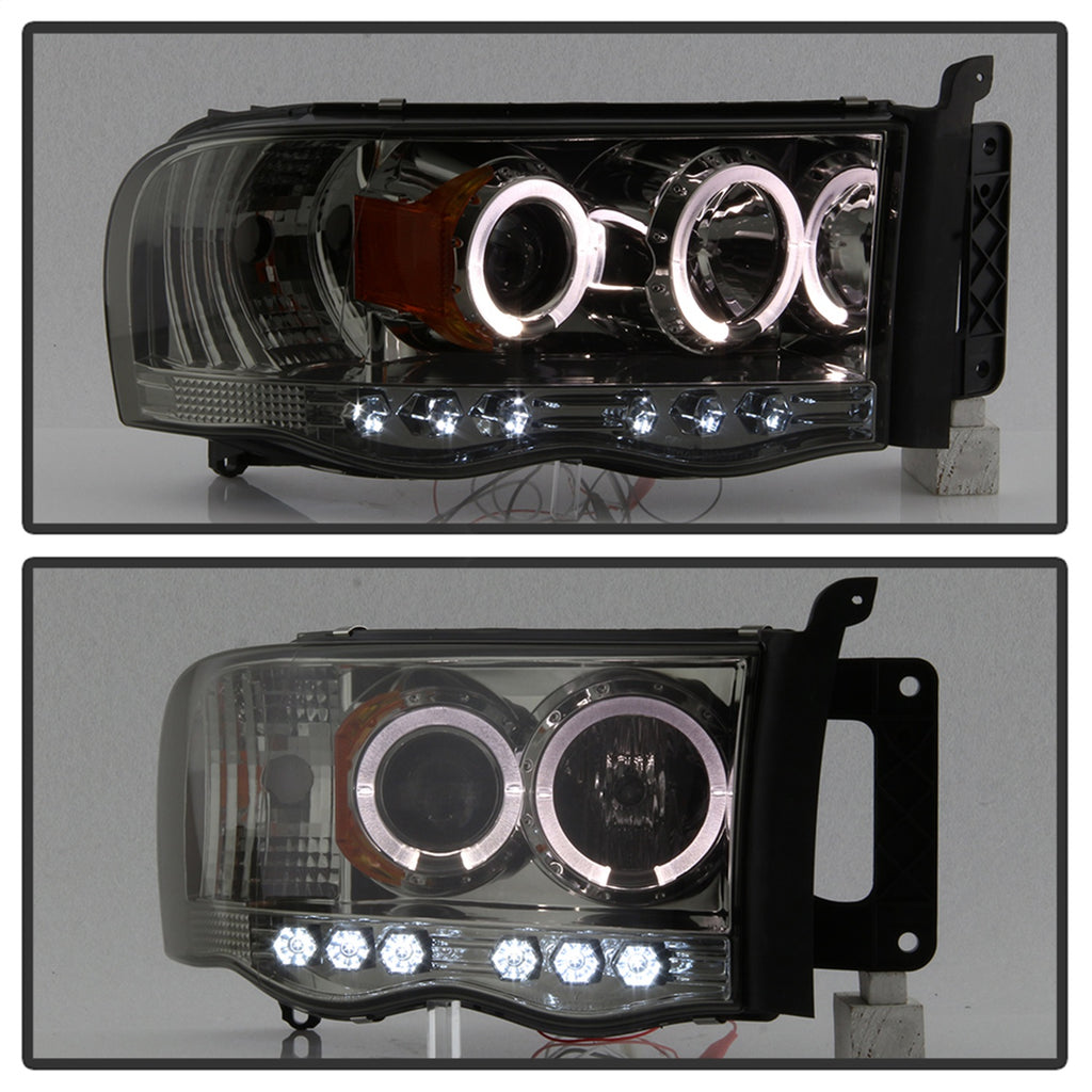 Spyder Auto 5009999 Halo LED Projector Headlights for Select Dodge Ram 1500, Dodge Ram 2500, Dodge Ram