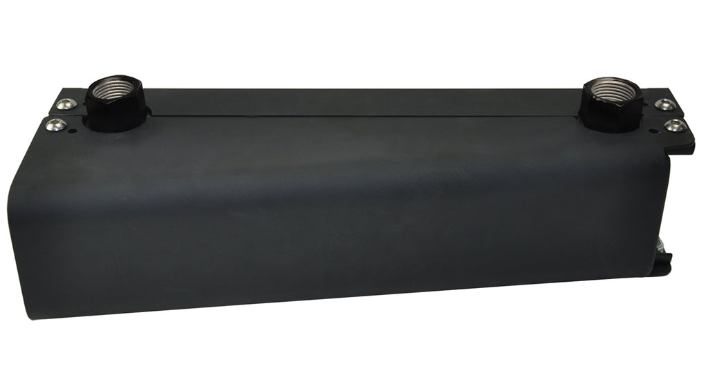 Derale 50100 10 Row Stack Plate Scoop Cooler, -10AN 7/8"-14 O-ring