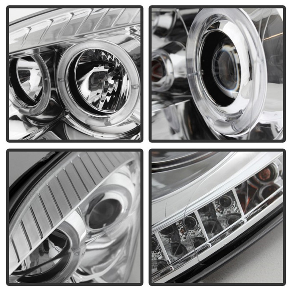 Spyder Auto 5010018 Halo LED Projector Headlights for Select Dodge Ram 1500, Dodge Ram 2500, Dodge Ram