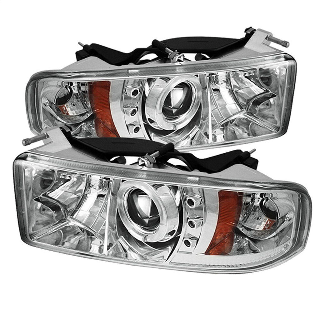 Spyder Auto 5010094 Halo LED Projector Headlights for Select Dodge Ram 1500, Dodge Ram 2500, Dodge Ram