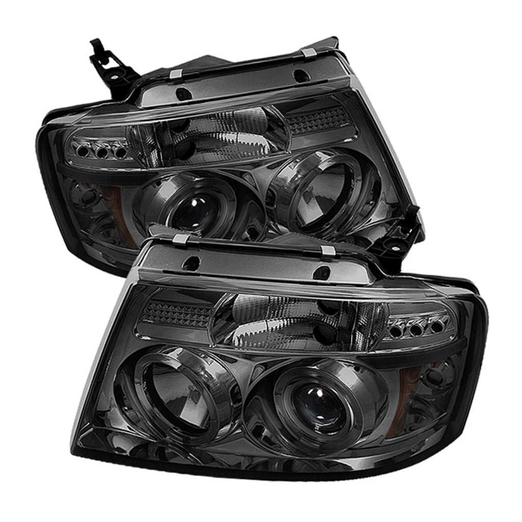 Spyder Auto 5010223 Halo LED Projector Headlights for Select Ford F-150
