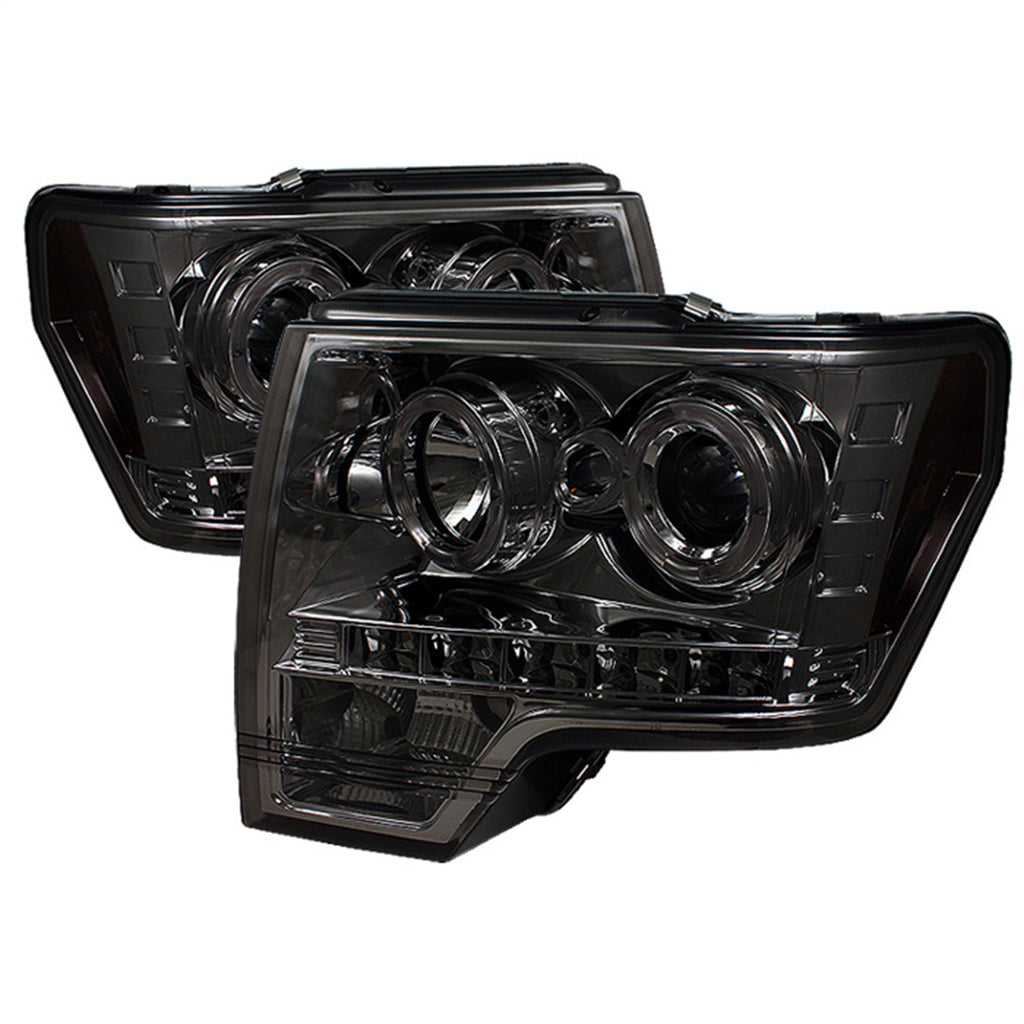 Spyder Auto 5010254 Halo LED Projector Headlights for Select Ford F-150
