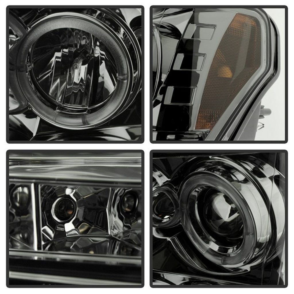 Spyder Auto 5010254 Halo LED Projector Headlights for Select Ford F-150